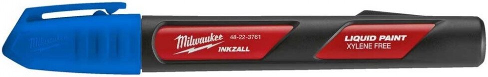 

Маркер Milwaukee Inkzall 4932492144 (1шт, синий)