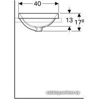 Умывальник Geberit VariForm 500.728.01.2