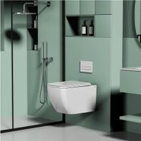 Унитаз подвесной Abber Ultra AC1303 (белый)