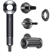 Фен Dyson HD15 Supersonic (с переходником на евровилку, черный/никель)