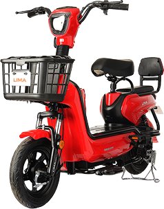 Электроскутер Lima Start (красный)