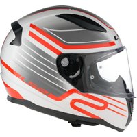 Мотошлем LS2 FF353 Rapid 2 Circuit (XL, белый/красный)