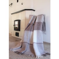 Плед Klippan-Saule Песочный меланж 170х210