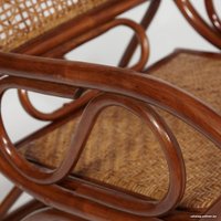 Кресло-качалка TetChair Milano без подушки (орех)