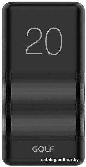 Внешний аккумулятор GOLF G81 20000 mAh (черный)
