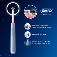 Электрическая зубная щетка Oral-B PRO Series 3 3500 D505.513.3X (голубой)