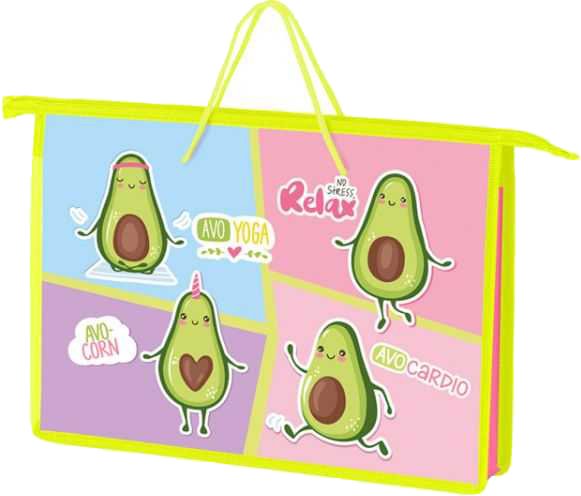 

Папка-портфель Оникс Avocado Life ПТ-15