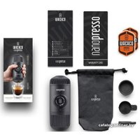 Ручная кофеварка WACACO Nanopresso Grey + Термос THERMOS JNL-754 PBK 750 мл