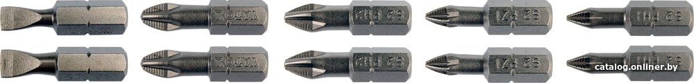 Набор бит Yato YT-04822 (10 предметов)