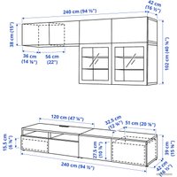 Стенка Ikea Бесто 194.123.17