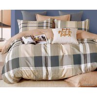 Семейный комплект постельного белья Cleo Сатин Семейный SK-41/0068