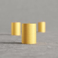 Набор свечей Мелт 100 мм (3 шт, золотой)