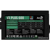 Блок питания AeroCool VX-600 Plus RGB