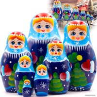 Развивающая игра Брестская Фабрика Сувениров Снегурочка (набор 7 шт)