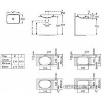 Умывальник Roca Inspira 327534000