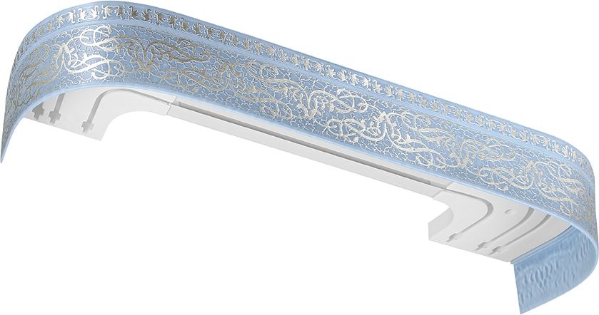

Карниз для штор Legrand Прима (2 м, серо-голубой)