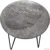 Журнальный столик Sheffilton SHT-CT27-2 (мокрый асфальт/черный муар)