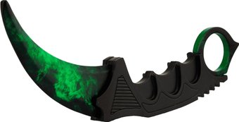 VozWooden Керамбит Волны Изумруд 1001-0202