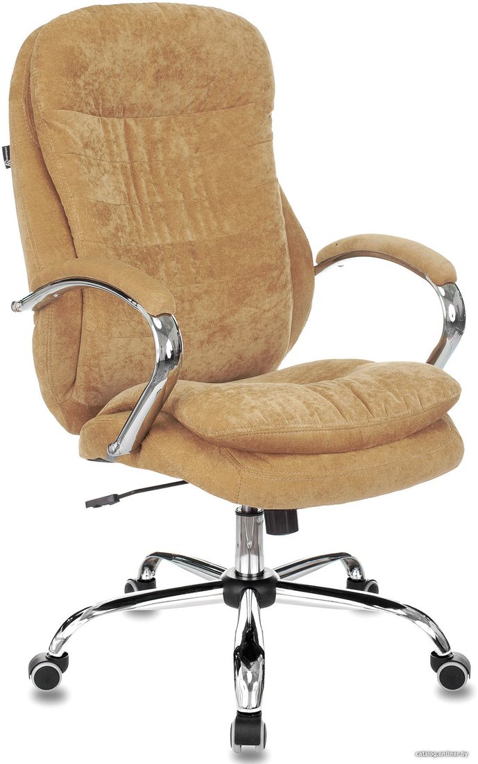Офисное кресло Бюрократ T-9950SL Fabric (горчичный Velvet 73)