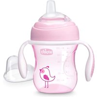 Поильник Chicco Transition Cup 340728529 (200мл, розовый)