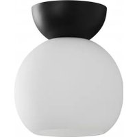 Припотолочная люстра iLamp Mono C6079-1 BK+WH
