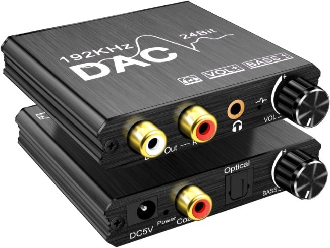 

Цифро-аналоговый преобразователь USBTOP Toslink/SPDIF - 3.5mm/RCA