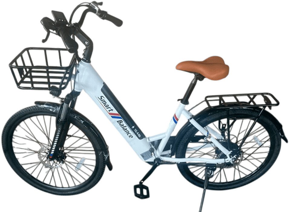 Электровелосипед Smart Balance City Pro (белый)