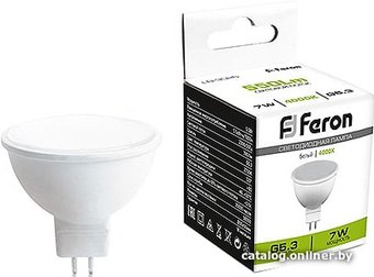 Светодиодная лампочка Feron LB-3026 7 Вт 230V G5.3 4000K 41391