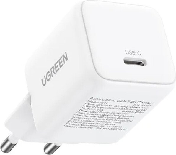 

Сетевое зарядное Ugreen X512 55554