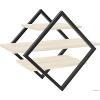 Полка TMB Loft Амбер Сосна 80x80x34 (скандинавский бук)