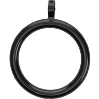 Карниз для штор Sundays Home Имидж Раздвижной 16/19мм 1-рядный (черный матовый, 1.6-3м)