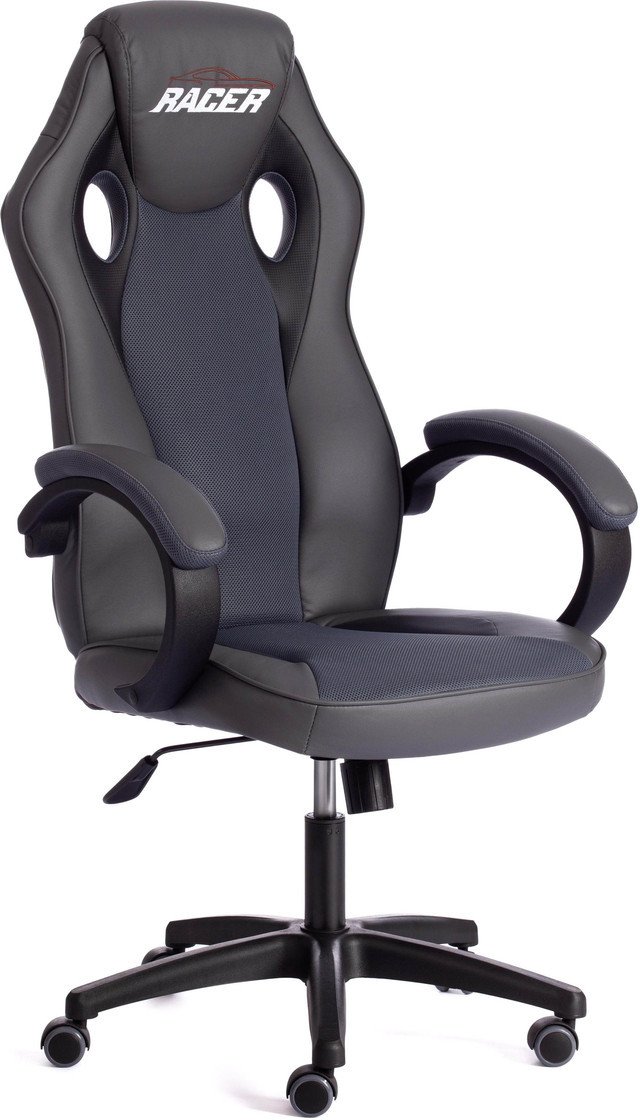 

Кресло TetChair Racer (иск.кожа/ткань, металлик/серый)
