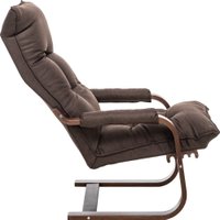 Кресло-качалка Импэкс Leset Оливер (орех текстура/Malmo 28)