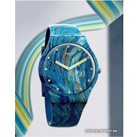 Наручные часы Swatch The Starry Night By Vincent Van Gogh SUOZ335 в Могилеве