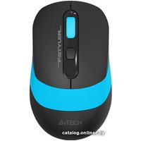 Мышь A4Tech Fstyler FG10S (черный/голубой)