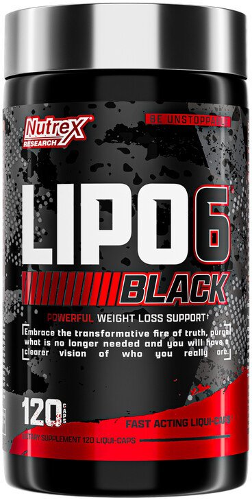 Жиросжигатель  Nutrex Lipo-6 Black (120 капсул)