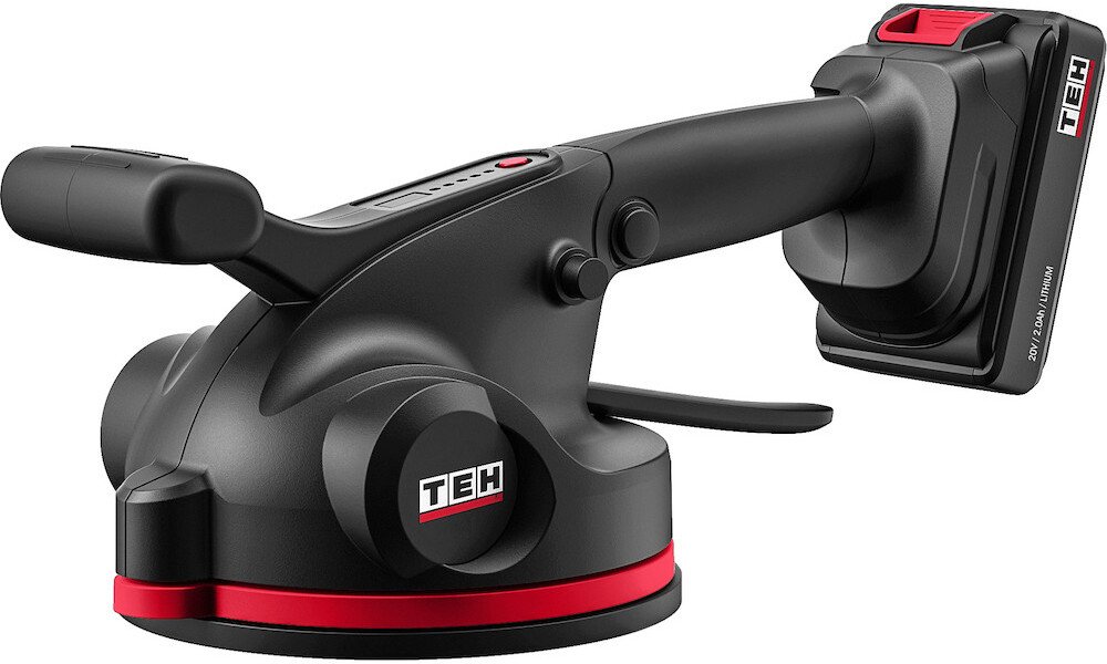 

Стеклодомкрат (присоска для стекла и плитки) TEH TTV6360 (с 2-мя АКБ, кейс)