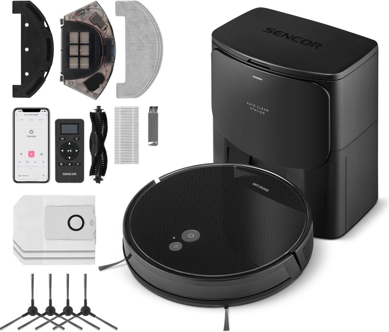 

Робот-пылесос Sencor SRV 6485BK