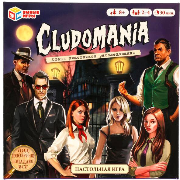 

Детская настольная игра Умные игры Cludomania 4680107962461