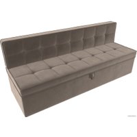 Диван Лига диванов Техас 340 (велюр коричневый)