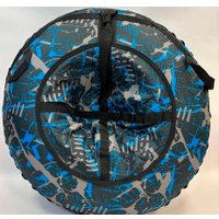 Тюбинг Emi Filini Design Lux 90 см (граффити синий)