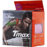 Тейп Tmax Extra Sticky 5 см х 5 м (розовый)