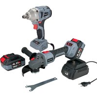  Profipower MKDTW-18V + MKDGA-18V (гайковерт, болгарка, 2 АКБ, кейс)