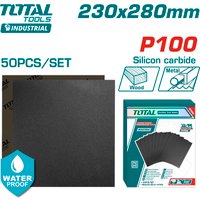 Набор шлифлистов Total TAC010016 (50 шт)