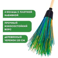 Метла ЧистоОпт круглая 4 кольца