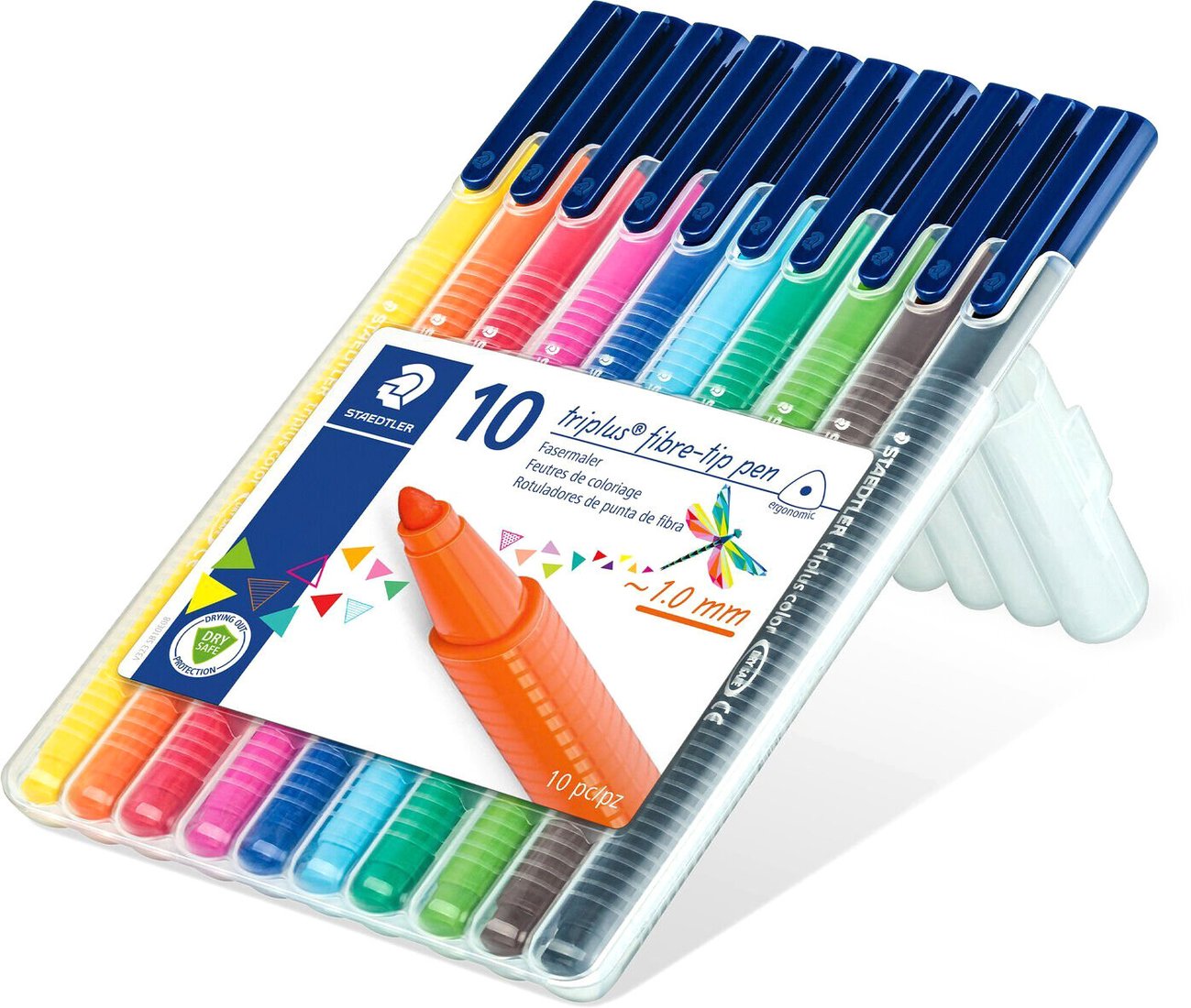

Набор маркеров Staedtler Триплюс 323 SB10 (10 шт)
