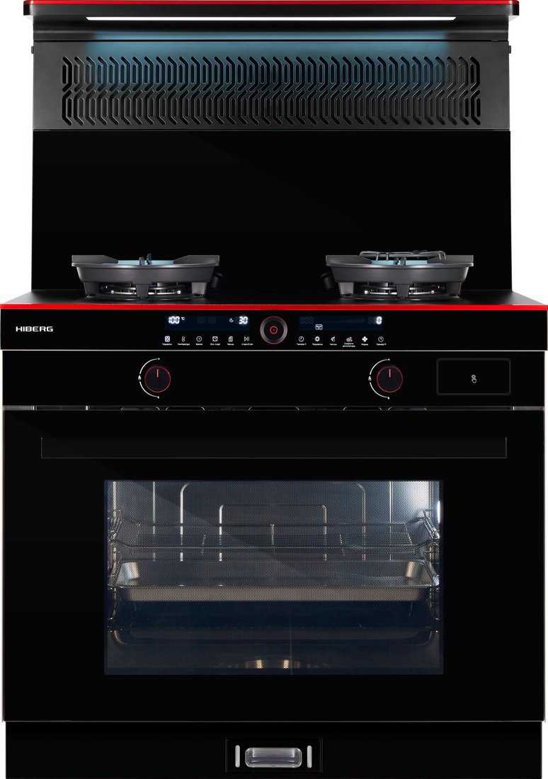 

Кухонная плита Hiberg S-FEG 92 с вытяжкой i-VM 9120