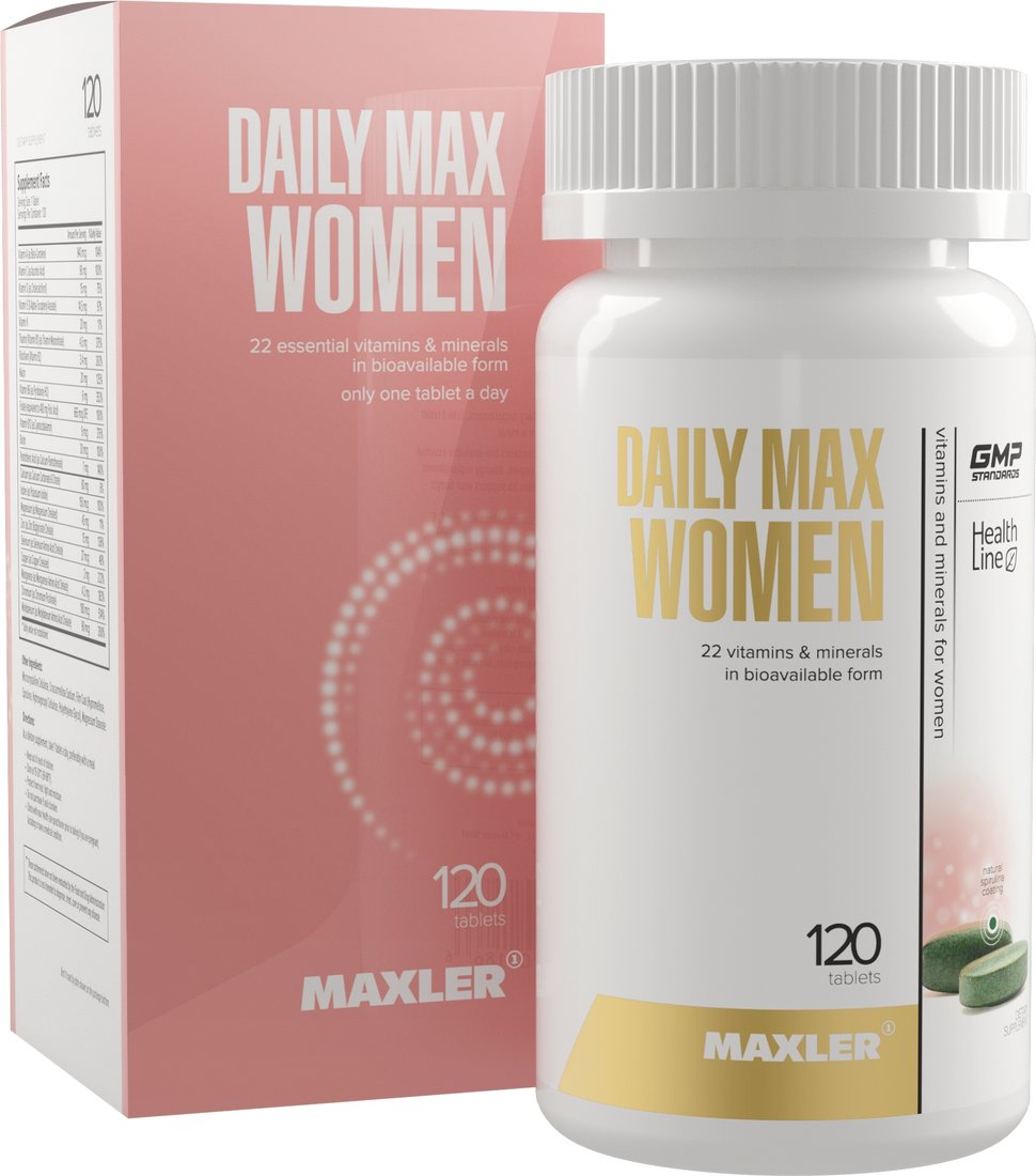 

Витамин Maxler Daily Max Women (120 таблеток)