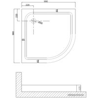 Душевой уголок Niagara NG-6807-08 100x100x190