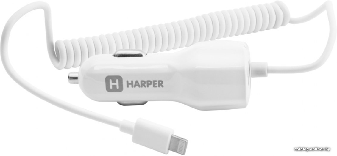 Автомобильное зарядное Harper CCH-3115 (белый)